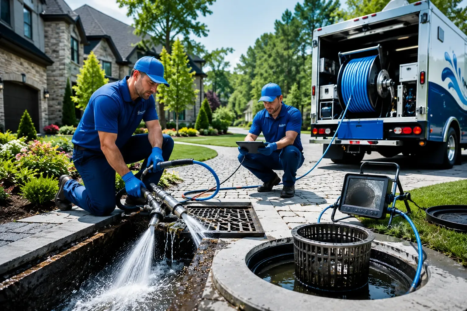 Local outdoor drain cleaning professionals in Monroe, LA